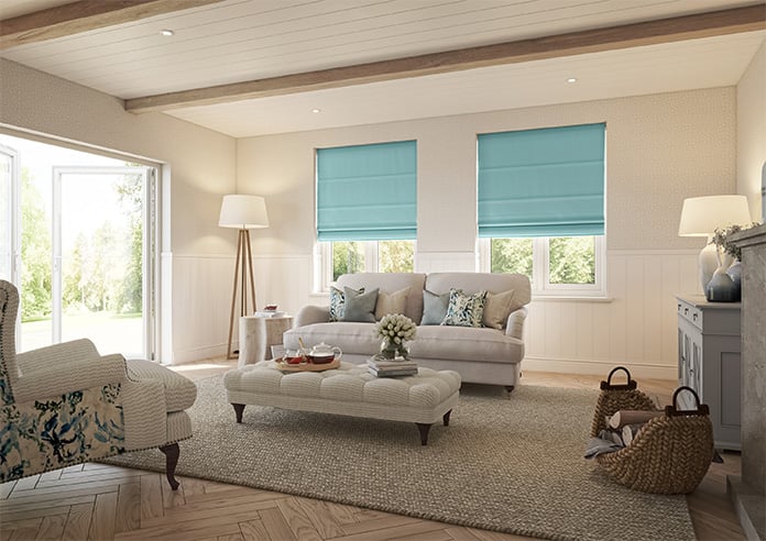 Loxley, Dewdrop - Motorised Roman Blind - Image 6